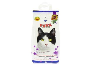 PURA CLUMPING CAT LITTER - LAVENDER 7.5L