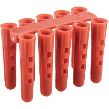 RAWLPLUG HDE RED WALL PLUG BOX OF 100