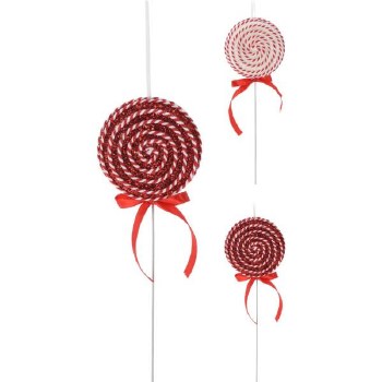 LOLLIPOP HANGING DECORATION 25CM