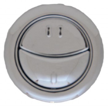 REPLACEMENT WC FLUSH VALVE BUTTON - WIREQUIN CABLE OPERATED DUAL FLUSH