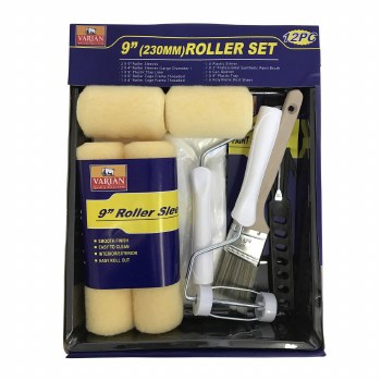 VARIAN 12 PIECE 9"PAINT ROLLER SET