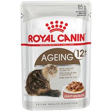 ROYAL CANIN AGEING 12+ GRAVY POUCH 85G