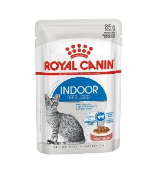 ROYAL CANIN INDOOR GRAVY 85G POUCH