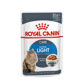 ROYAL CANIN ULTRA LIGHT IN GRAVY FOOD POUCH 85G