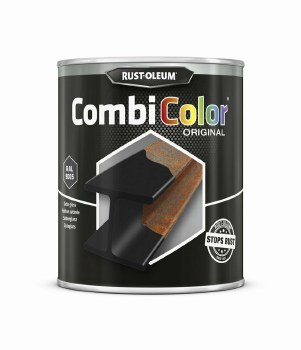 RUST-OLEUM COMBI SATIN BLACK 750ML