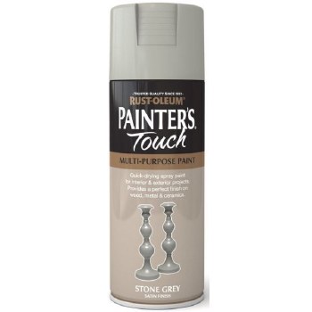 RUST-OLEUM PAINT TOUCH MULTI PURPOSE STONE GREY SPRAY PAINT