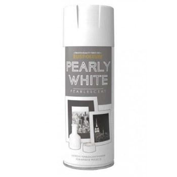 RUST-OULEUM P/TOUCH PEARLY WHITE METALLIC S/PAINT 400ML