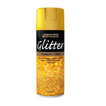 RUST-OLEUM SPARKLING FINISH GLITTER SPRAY PAINT - GOLD