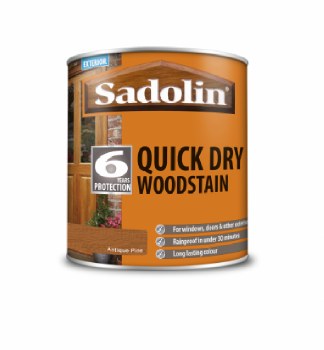 SADOLIN QUICK DRYING WOODSTAIN ANTIQUE PINE 1L