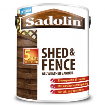 SADOLIN SHED & FENCE STAIN - GOLDEN AUTUMN 5L