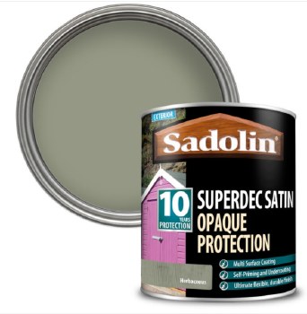 SADOLIN SUPERDEC SATIN 1L HERBACEOUS
