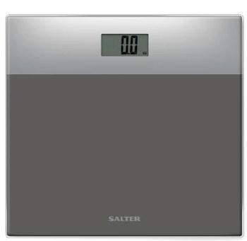 SALTER BATHROOM SCALE GLASS TWO TONE