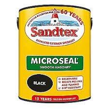 SANDTEX MICROSEAL BLACK SMOOTH MASONRY 5L