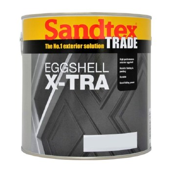SANDTEX EGGSHELL EXTRA 2.5L - BLACK