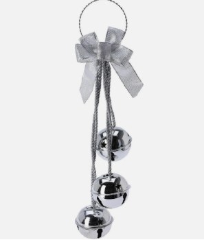 SILVER BELL DOOR HANGER 44.5CM