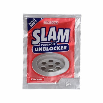 SLAM KITCHEN PLUGHOLE UNBLOCKER 60GRAM