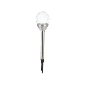 SOLAR LIGHT WITH GLASS BALL
