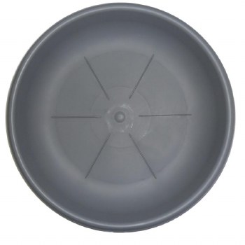 SOTTOVASO 22CM TRAY -GREY FIT 25CM POT