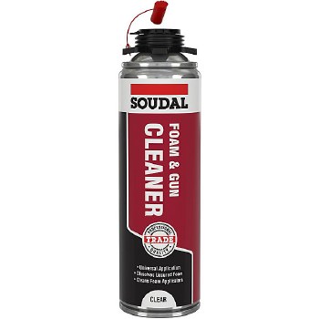 SOUDAL FOAM AND GUN CLEANER 500ML