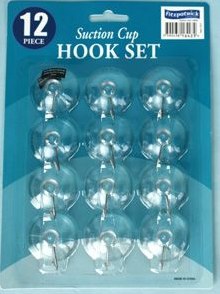SUCTION HOOK CUP SET 40MM 12PC
