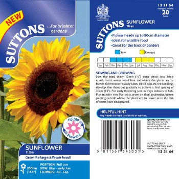 SUTTONS SUNFLOWER TITAN