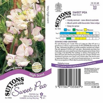 SUTTONS SWEET PEA HIGH SCENT