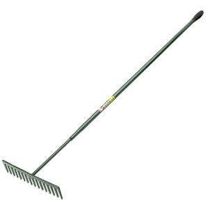 TARMAC RAKE TUBULAR SHAFT ROUND TOE