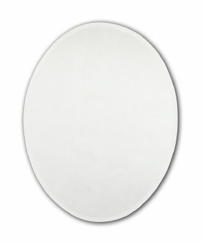 TEMA ENSUITE BEVELLED OVAL MIRROR - 50X40CM