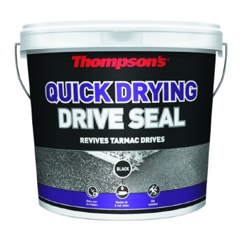 THOMPSONS QUICK DRYING DRIVE SEAL BLACK 10 LTR