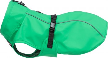 TRIXIE MEDIUM GREEN DOG RAIN COAT- 45CM