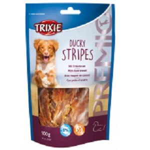 TRIXIE DOG TREATS DUCKY STRIPES 100G