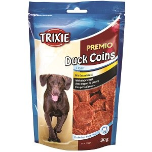 TRIXIE DOG TREATS DUCK COINS 100G