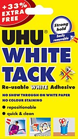 UHU WHITE TACK 65 GRAM