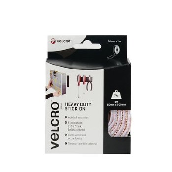 VELCRO 50MMX1 MTR HD STICK ON TAPE