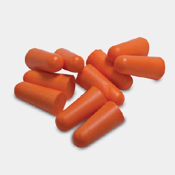 VITREX TAPERED EAR PLUGS X 5PR