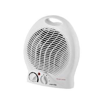 WARMLITE 2KW UPRIGHT FAN HEATER WITH THERMOSTAT