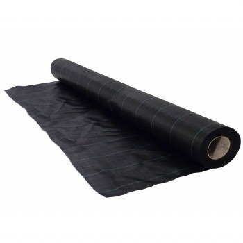 WEED CONTROL WOVEN FABRIC 1M X 15M