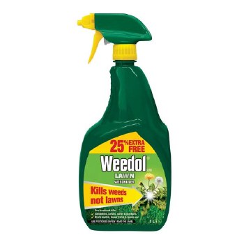 WEEDOL GUN LAWN WEEDKILLER READY TO USE 800 ML PLUS 25% EXTRA FREE