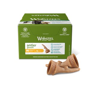 WHIMZEES ANTLER MEDIUM - 12 PACK