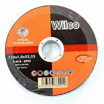 WILCO NO.2 4 1/2" GRINDING DISC