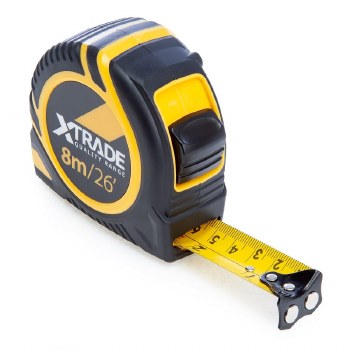XTRADE 8M/26’ TAPE MEASURE