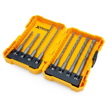 XTRADE 8 PIECE SDS DRILL BIT SET