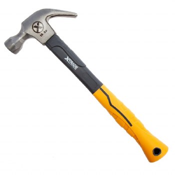 XTRADE FIBREGLASS CLAW HAMMER 16OZ