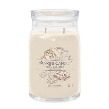 YANKEE CANDLE WARM CASHMERE LARGE JAR