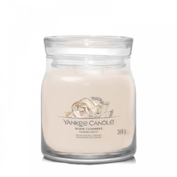 YANKEE CANDLE WARM CASHMERE MEDIUM JAR