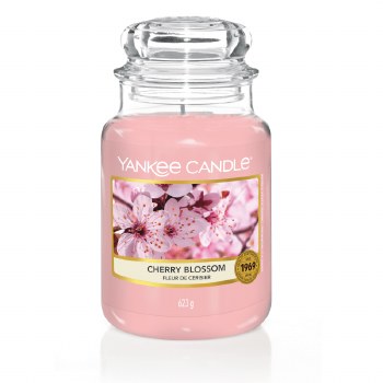 YANKEE CANDLE CHERRY BLOSSOM LARGE JAR