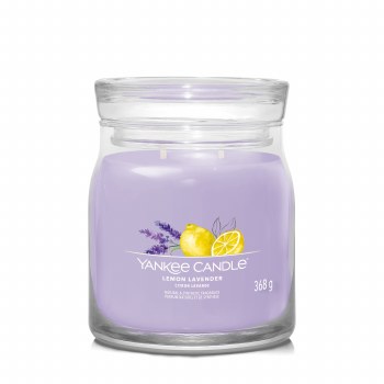 YANKEE CANDLE LEMON LAVENDER MEDIUM JAR