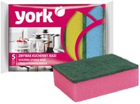 YORK SCOURING SPONGE MAXI - 5 PIECE