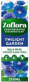ZOFLORA CONCENTRATED DISINFECTANT -  TWILIGHT GARDEN 250ML