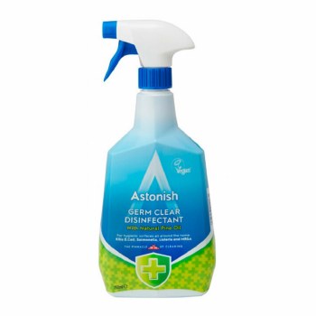 ASTONISH GERM CLEAR DISINFECTANT SPRAY